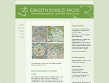 Tablet Screenshot of elisabeth-scholze-mader.info